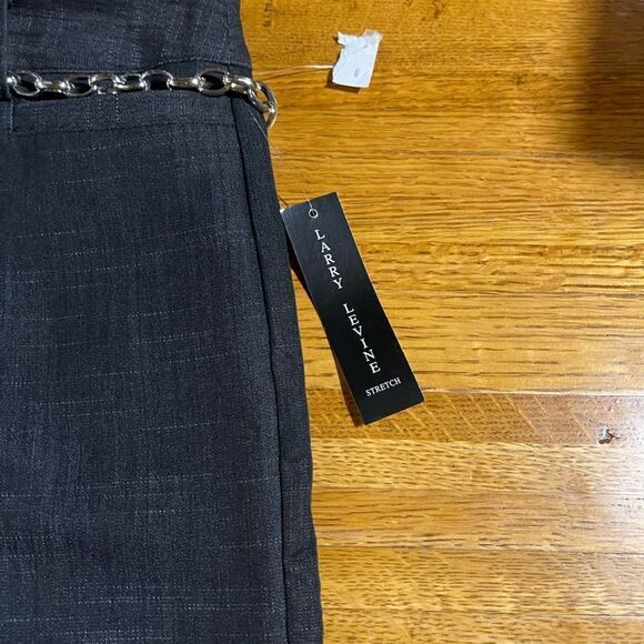 Larry Levine Womens Pants in Black 14 NWT - Picture 4 of 11